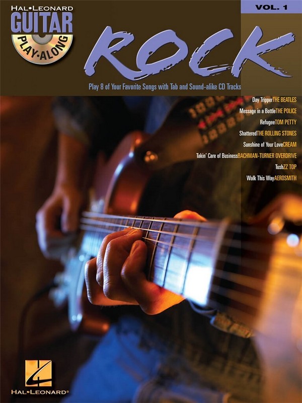 Rock guitar play along vol.1 (+CD):