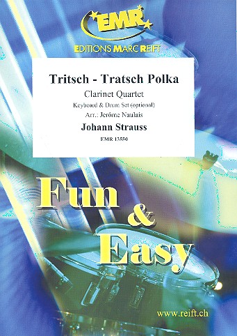 Tritsch-Tratsch-Polka: für 3 Klarinetten und