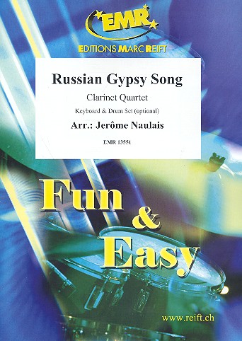 Russian Gypsy Song: für 3 Klarinetten und