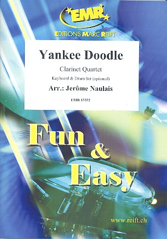 Yankee Doodle: für 3 Klarinetten und Bassklarinette