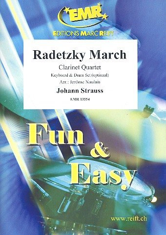 Radetzky-Marsch: für 3 Klarinetten und