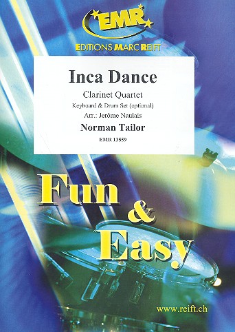 Inca Dance: für 3 Klarinetten und Bassklarinette
