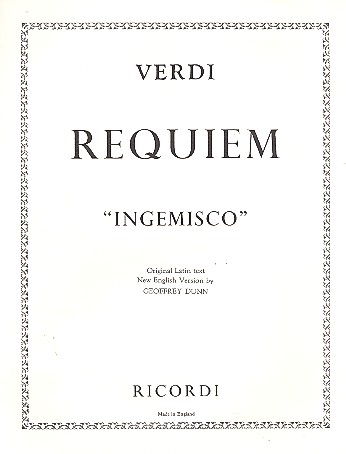 Ingemisco aus Requiem