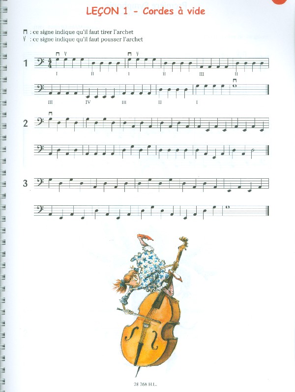 Méthode de contrebasse