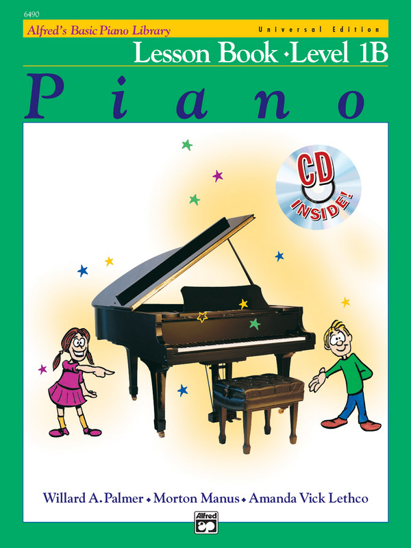 Alfred's basic piano library lesson 1B (+CD)