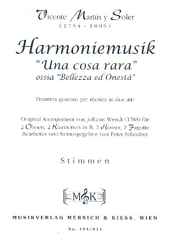 Harmoniemusik Una Cosa