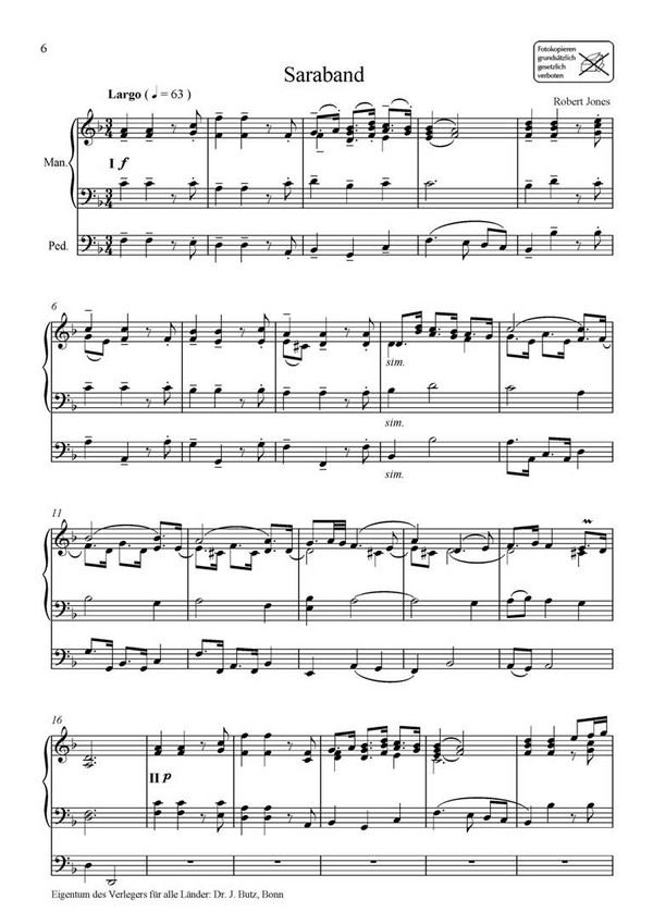 Orgelwerke Heft 1: Collage