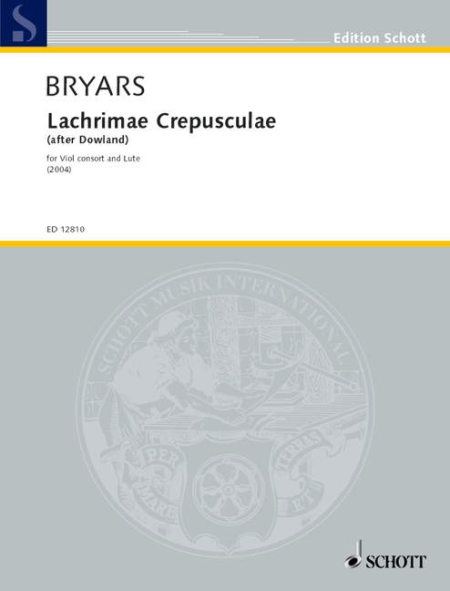 Lacrimae crepusculae (after Dowland)
