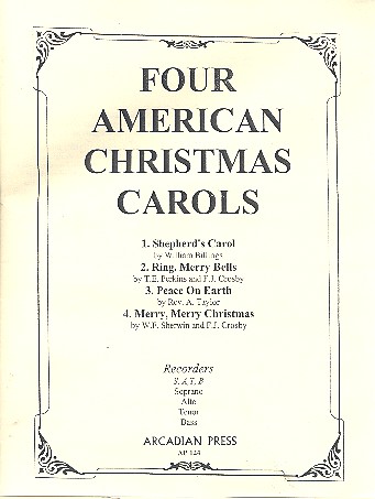 4 American Christmas carols