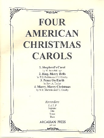 4 American Christmas Carols