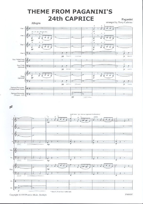 Caprice Nr.24 für variable