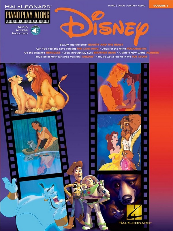 Disney Piano Playalong vol.5 (+Audio Access)