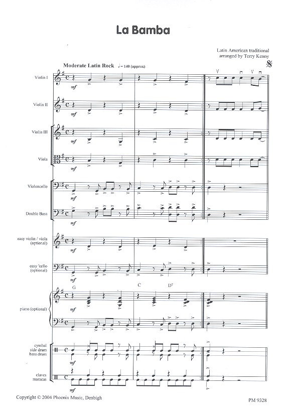 La Bamba für variable