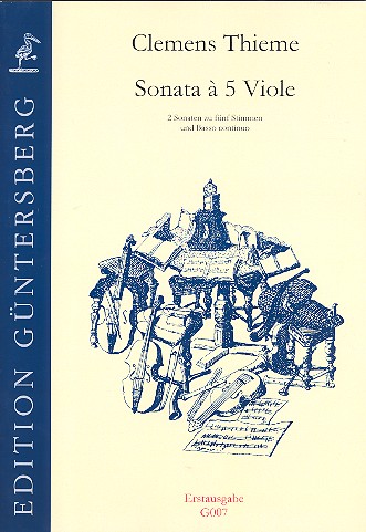 2 Sonaten für 5 Gamben (SSATB) und Bc