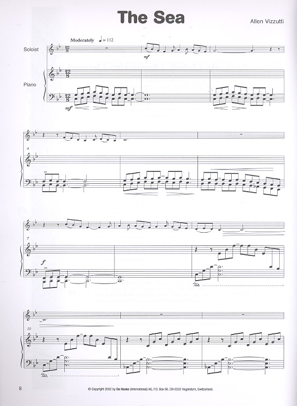 Explorations Piano accompaniment