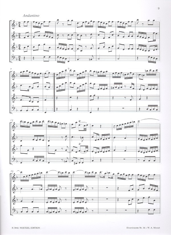 Divertimento Nr.14, KV270 