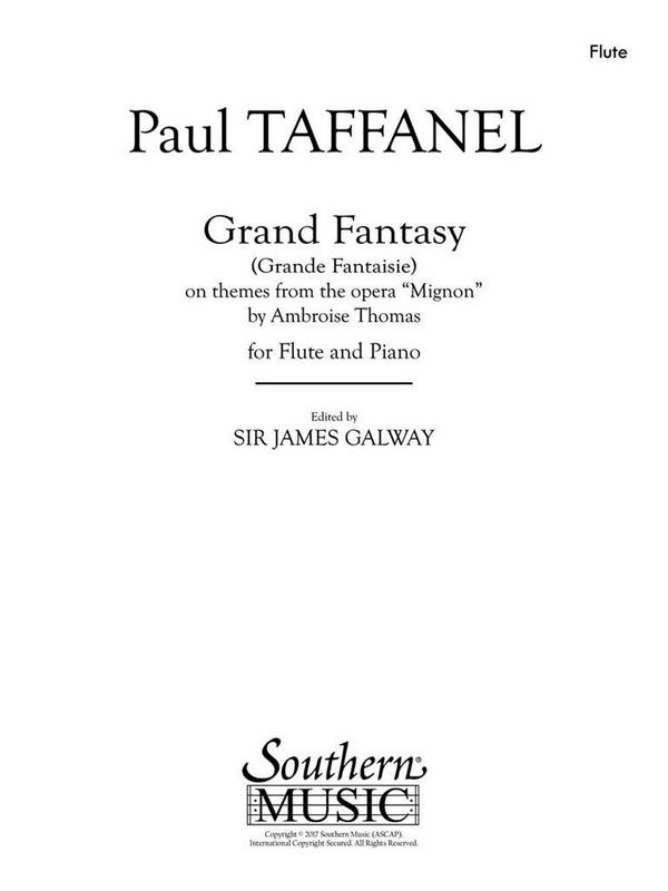 Grande fantaisie on themes from Mignon by A. Thomas