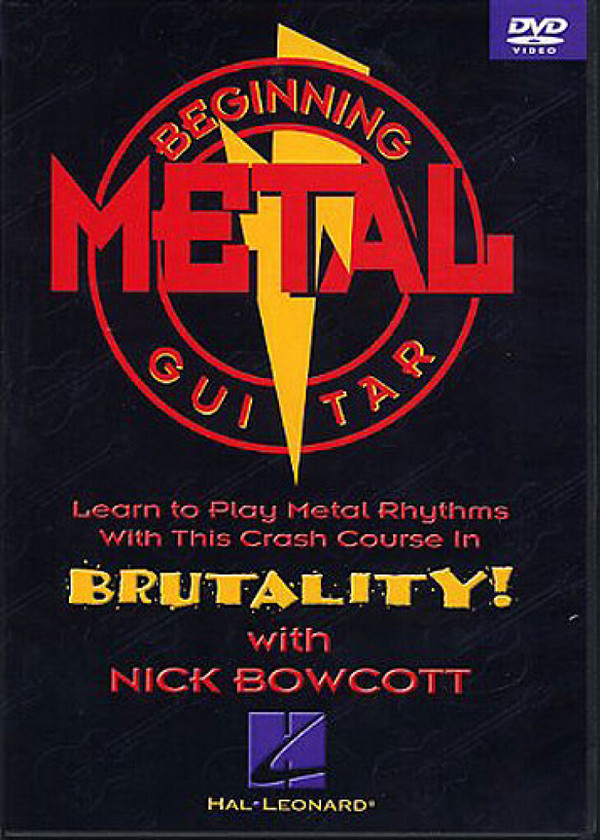 BEGINNING METAL GUITAR DVD-VIDEO