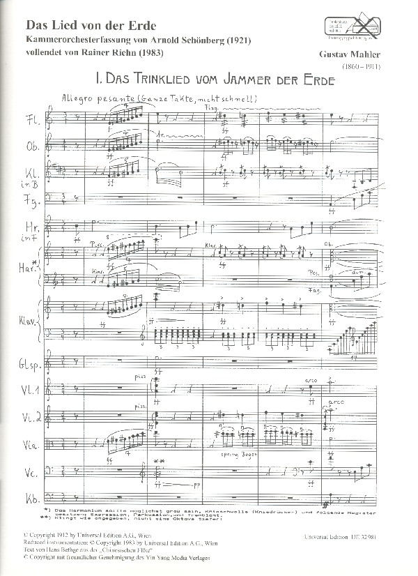 Das Lied von der Erde