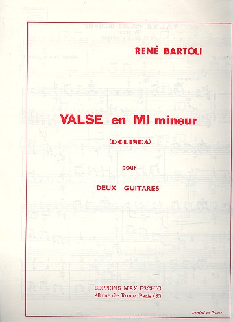 Valse Mi mineur 