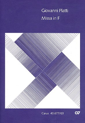 Messe F-Dur für Soli, gem Chor,