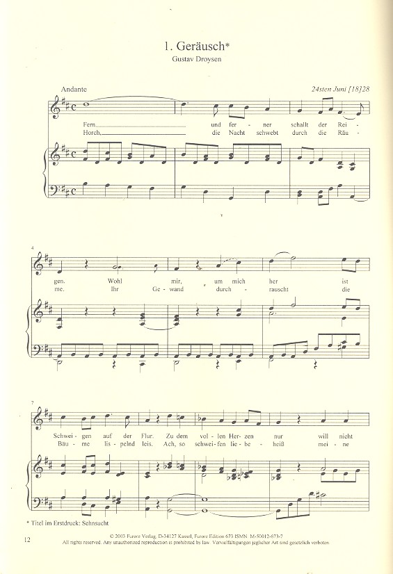 Lieder ohne Namen Band 2 (1828-1844)