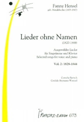 Lieder ohne Namen Band 2 (1828-1844)