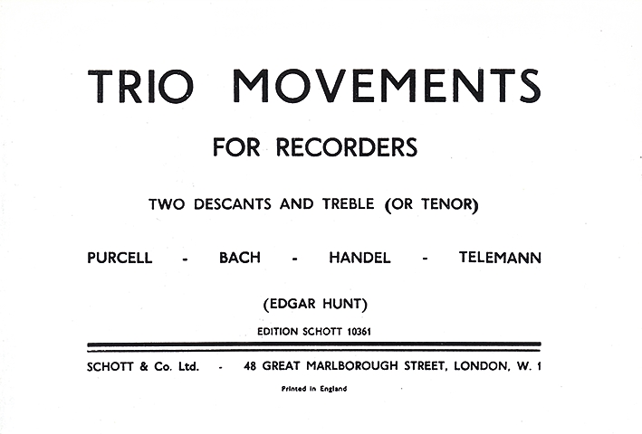 Trio movements