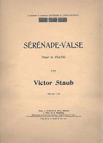 Serenade valse 
