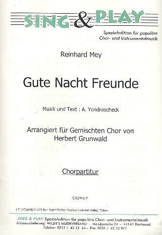 Gute Nacht Freunde