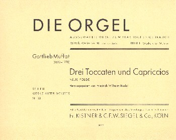 3 Toccaten und Capriccios band 2