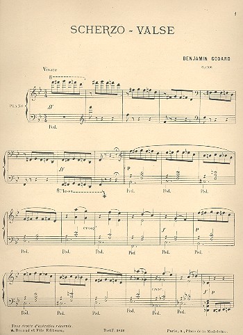 Scherzo-valse op.106 