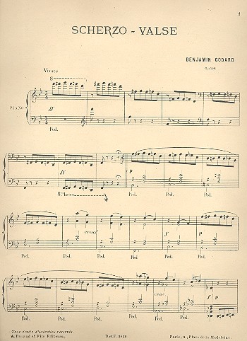 Scherzo-valse op.106 