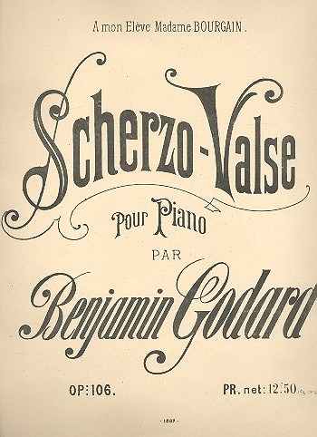 Scherzo-valse op.106 