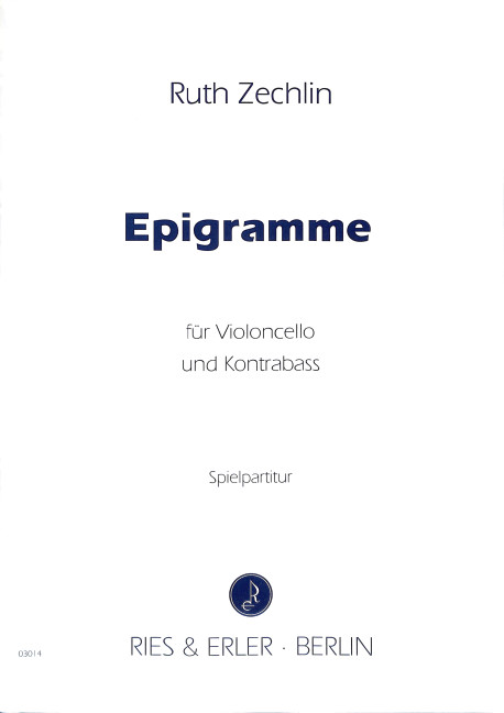 Epigramme