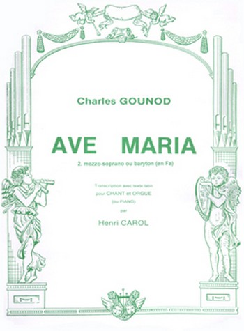Ave Maria fa majeur pour mezzo-