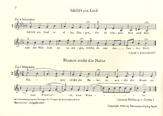 Schläft ein Lied in allen