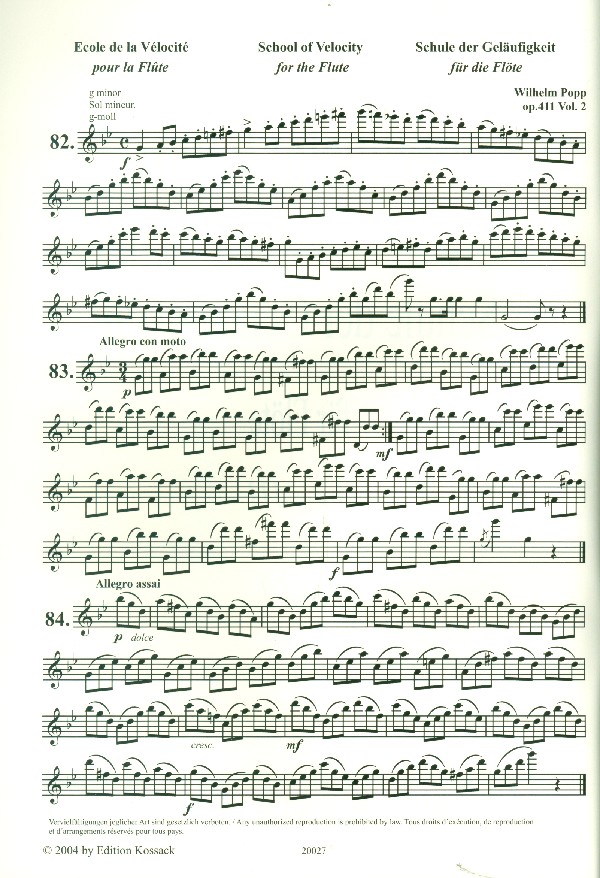 Schule der Geläufigkeit op.411 Band 2