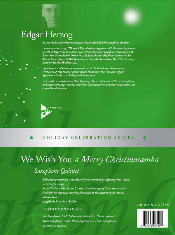 We wish you a merry - Christmasamba