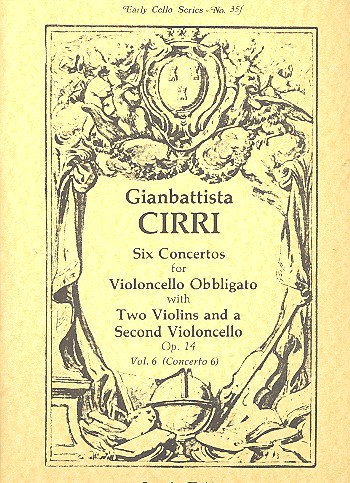 Concerto op.14,6 for violoncello