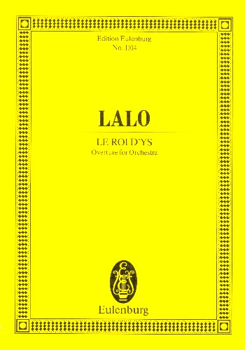 Le roi D'Ys Ouverture