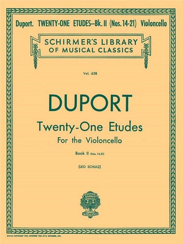 21 etudes vol.2 (nos.14-21)