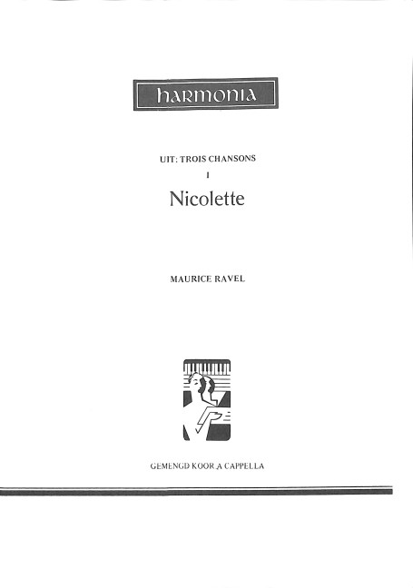 Nicolette für gem Chor a cappella