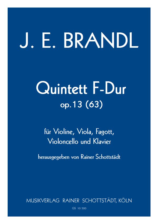 Quintett F-Dur op.63 (13) für