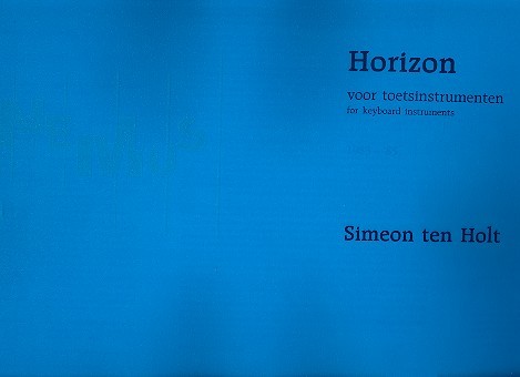 Horizon for 4 pianos (keyboards)