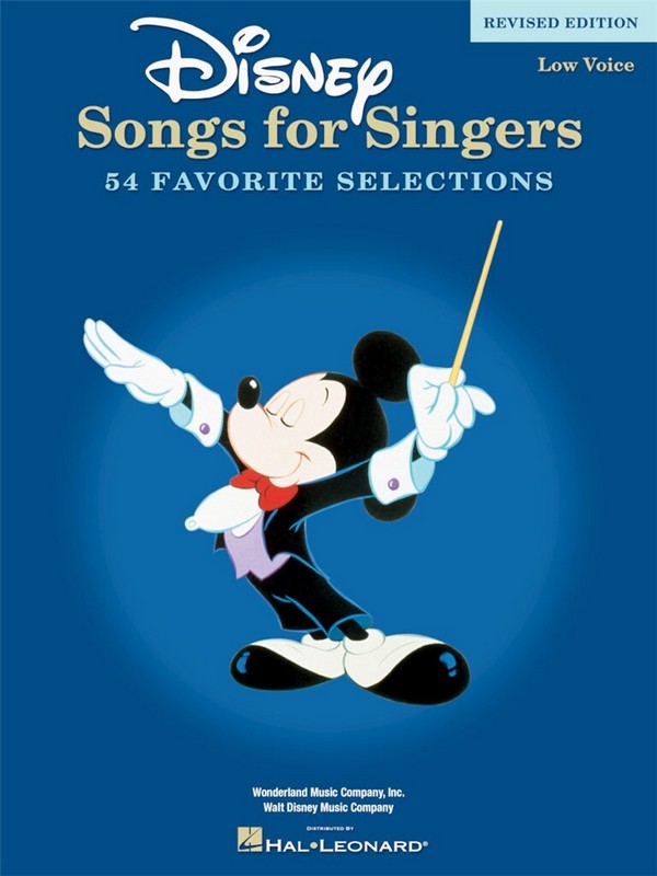 Disney Songs for Singers: 45 classics