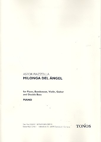 Milonga del angel für Violine,