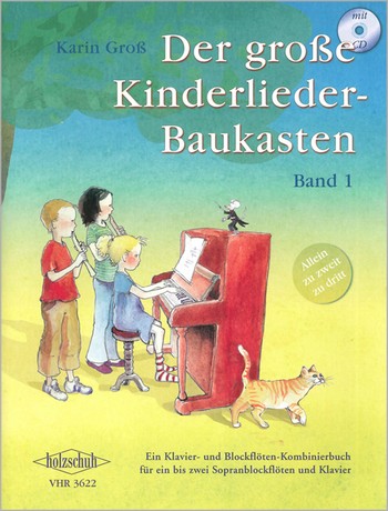 Der große Kinderliederbaukasten Band 1 (+CD)