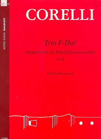 Trio F-Dur für 3 Blockflöten (AAT)