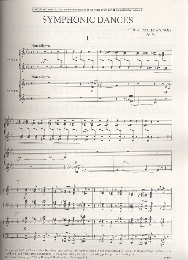 Symphonische Tänze op. 45